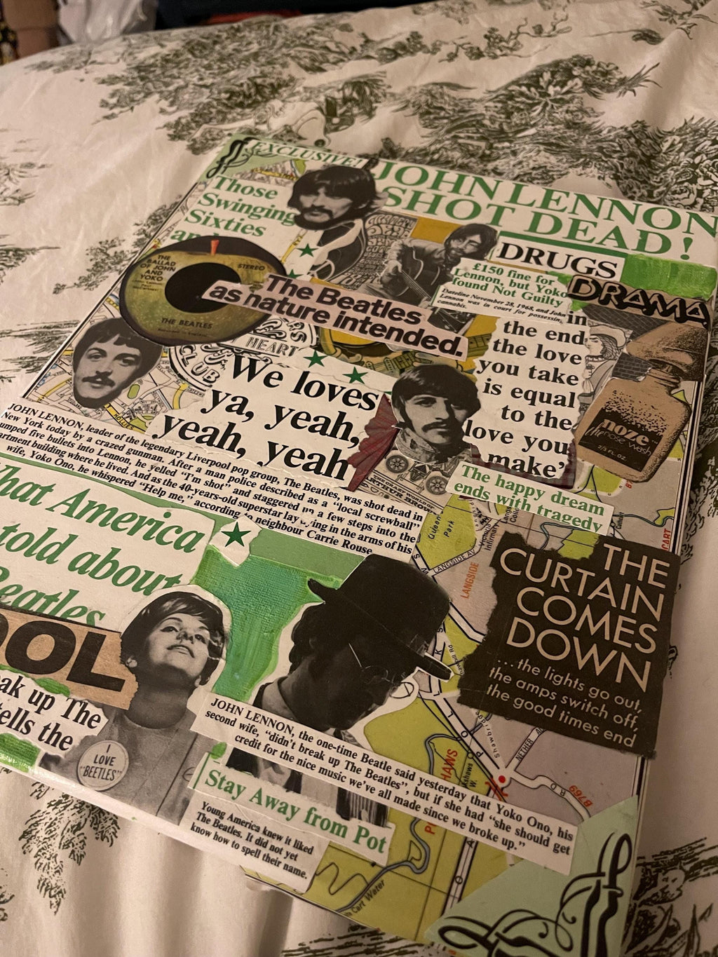 The Beatles - Vintage Canvas