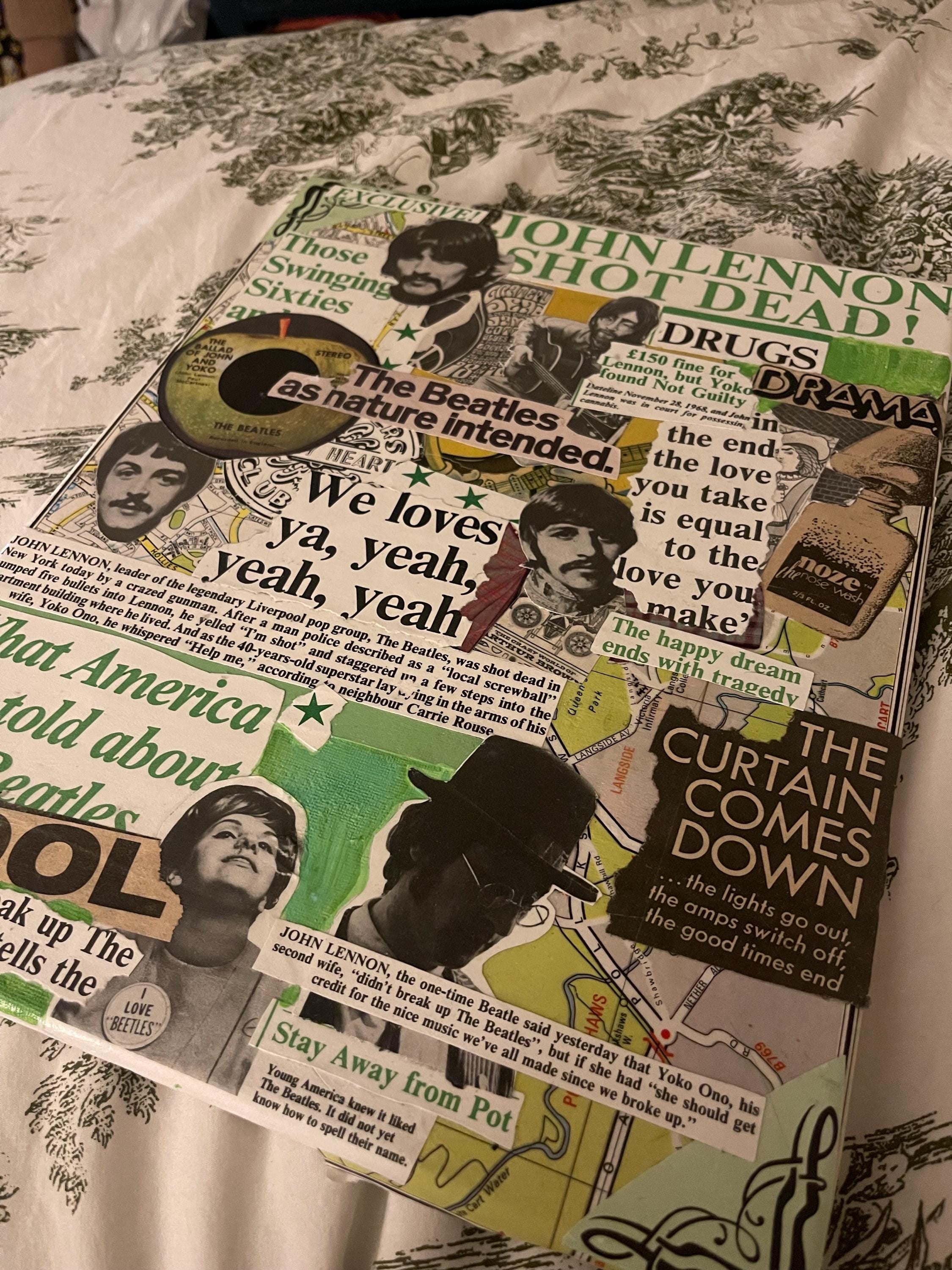 The Beatles - Vintage Canvas